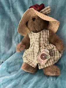 Boyds Bear For Longaberger Heather Steadsbeary Homestead Bear Limited Edition - Bild 1 von 3
