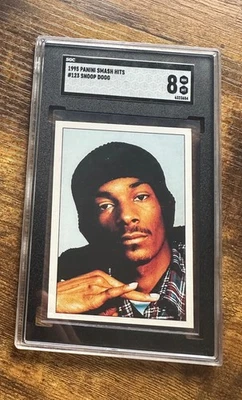 1995 Panini Smash Hits #123 Snoop Dogg SGC 8 #S5616 - Image 1 of 2