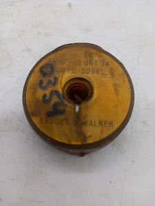 Brooks & Walker 9/16 x 12 UNC 3A Go PD 0,5084" Schraube Gewinde Messring unbenutzt neu - Bild 1 von 5