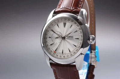 [Near MINT] Oris Small Second Pointer Date 7545 Silver Automatic Men's Watch - image 1 of 4