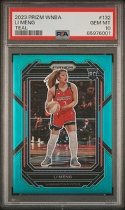 2023 Prizm WNBA #132 Li Meng RC Teal /49 PSA 10 ROOKIE - Picture 1 of 2