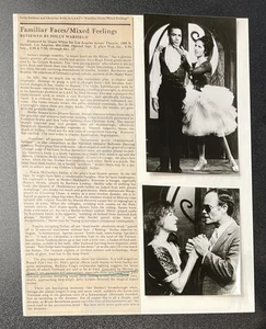 Familiar Faces/Mixed Feelings 4 Original Theatre Photographs 1980’s Los Angeles - Picture 1 of 6