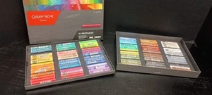 Oil PastelsCaran d'Ache Neopastels Set of 95 Open Box Most Unused - Picture 1 of 7