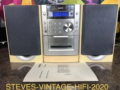 Sanyo DC-DA280 Micro Component System CD, RADIO, CASSETTE MINT RARE L@@K FREE PP - Image 1 of 4