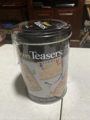 Game Sport тизеры 3 мозга тизеры в металлический олово винтажный 1993 новый - Изображение 1 из 2