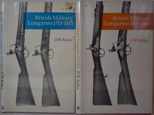 BRITISH MILITARY LONGARMS 1715-1865 Bailey Muskets Rifles Carbines Army Navy Gun - Bild 1 von 7