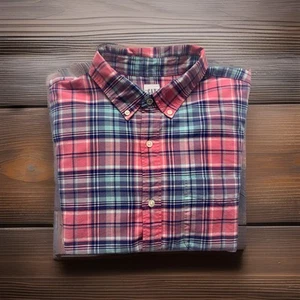 Gap Mens Shirt Xl Plaid Long Sleeve Button Down Shirt Preppy Comfy Church - Picture 1 of 10