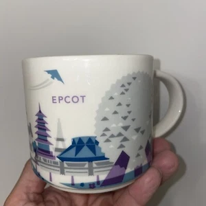 RARE Starbucks Purple Monorail Epcot You Are Here Mug Walt Disney World❤️blt11m1 - Picture 1 of 9