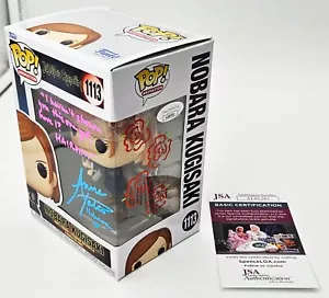 *Signed Anne Yatco* Funko Pop Nobara Kugisaki Jujutsu Kaisen #1113 HAIRPIN JSA - Picture 1 of 6