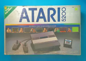 BOX ONLY Vintage 1982 Atari 5200 Game System Console Empty Replacement Boxes - Picture 1 of 13