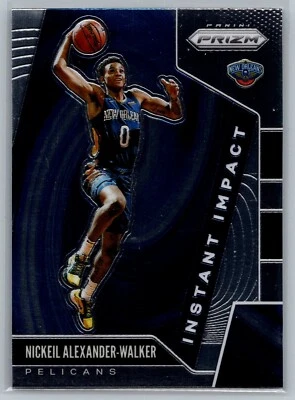 2019-20 Prizm Nickeil Alexander-Walker Instant Impact Rookie Card 2 Card Lot - Image 1 of 4