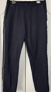 Outerknown Warm-Up Knit Jogger Mid-weight Stretch Black Performance Men's M EUC - Picture 1 of 11