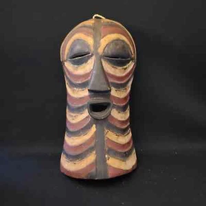 Songe Hand-Carved Vintage Wooden African Mask - Picture 1 of 3