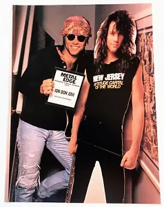JON BON JOVI~ORIG 1994 POSTER~SEXY VTG FULL PAGE PRINT MAGAZINE PINUP CLIPPING - Picture 1 of 1