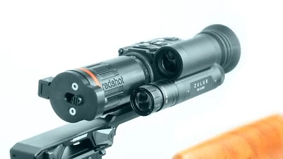 REDSHOT Parasol corto Arken Zulus - tapa/iris abatible opcional - ABS - vendedor del Reino Unido