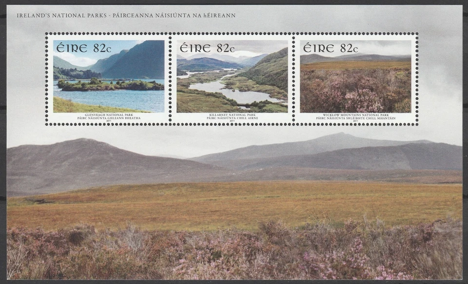 Ireland 2011 Nature, Landscapes MNH sheet - Image 1 of 1