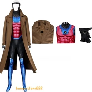 X-Men 97 Gambito Disfraz Remy Etienne LeBeau Juegos con disfraces Mono Halloween - Imagen 1 de 18