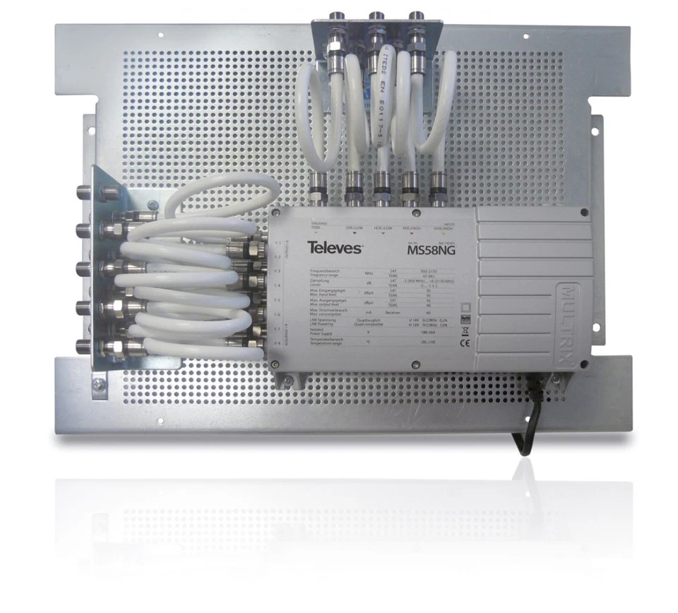 TELEVES Multischalter Komplettset 8 Teilnehmer 5Eing aktiv NTeingeb 5Ausg - Bild 1 von 4
