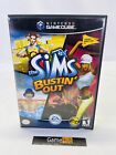 Sims Bustin' Out (Nintendo GameCube, 2003) en caja 100% completo como nuevo juego con manual