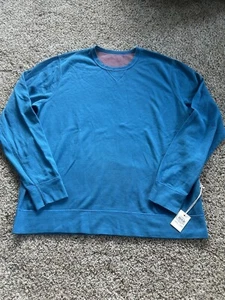 *NEW* FOSSIL size XL men’s SWEATSHIRT COOPER REVERSIBLE LIGHT-WEIGHT NEW H24 - Picture 1 of 10