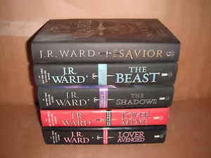 The Black Dagger Brotherhood Vol. 7,8,14,15,17 by J. R. Ward Hardcover - Picture 1 of 3