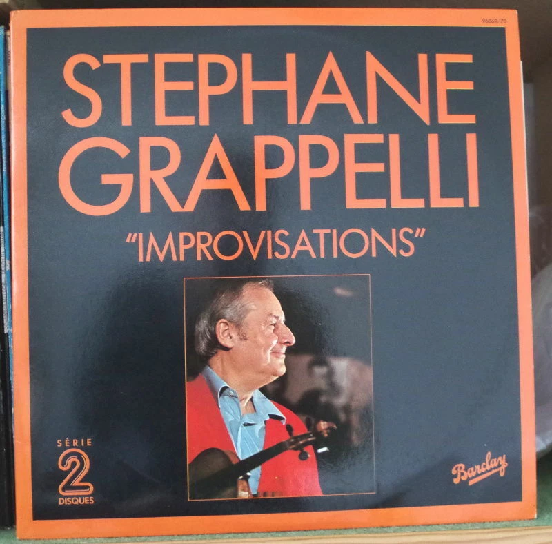 STEPHANE GRAPPELLI IMPROVISATIONS (1955-1957) DOUBLE FRENCH LP BARCLAY 1978 - Photo 1/1