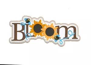 PIECING CARTA ALBUM PREFATTO-TAGLIATA-PER LAYOUT-TITOLO-FIORI-PRIMAVERA-FIORE - Foto 1 di 1