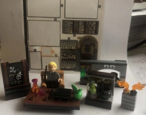 LEGO Hogwarts Moment Potions Class 76383 Draco Minifigure Wands Book Stews Lot - Picture 1 of 5