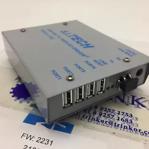 CONVERTIDOR DE MEDIOS DE CONCENTRADOR USB2.0 S.I.TECH 2182 a fibra - Imagen 1 de 4