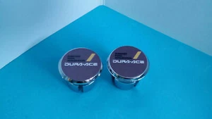 Shimano Dura Ace 7400 Handlebar End Plugs Bar Caps lenkerstopfen bouchon vintage - Picture 1 of 1