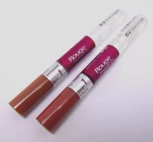 Lot of 2 BOURJOIS ROUGE HYPERFIX Creamy Lip Colour + Top Coat No. 2 & 3 - Picture 1 of 1