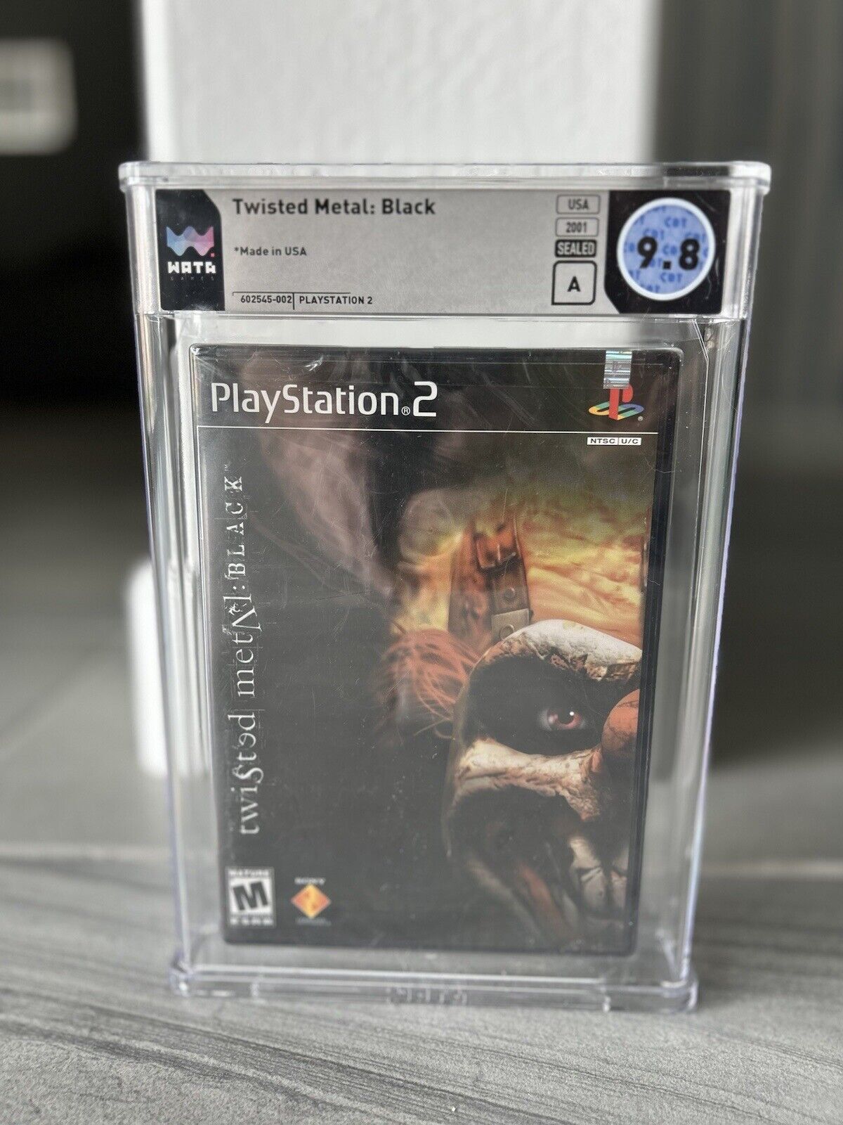 Twisted Metal: Black Playstation 2 PS2 WATA 9.8 A Brand New