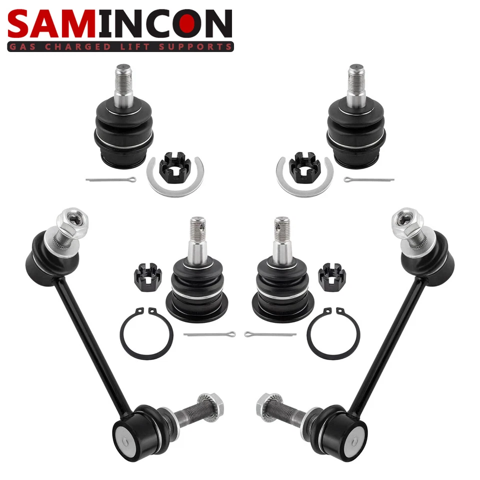 Стабилизатор стабилизатора стабилизатора подвески переднего шарового шарнира для Toyota 4Runner 2003-2017 годов выпуска 6 шт. - Изображение 1 из 4