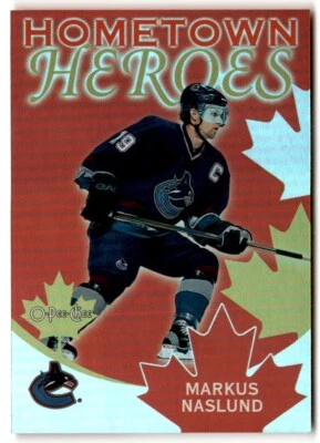 2002-03 O-Pee-Chee Hometown Heroes Canada Markus Naslund #HHC7 Vancouver Canucks - Image 1 of 2
