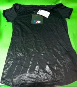 Original BMW M Grafik T-Shirt Shirt BMW Logo Damen Ladies Xs Schwarz 80142410906 - Bild 1 von 4