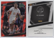2023 Panini National Convention VIP Gold Pack Red Sparkle Prizm /199 KJ Evans
