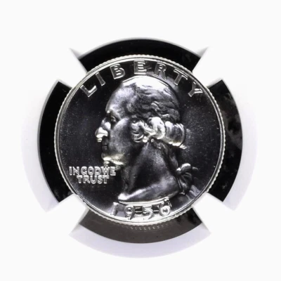 1956  Washington Quarter   NGC  PF69 - Image 1 of 3