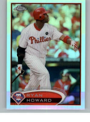 2012 Topps Chrome Refractors #71 Ryan Howard (ref 137081) - Image 1 of 2