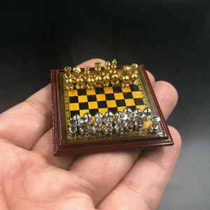 1/6 DIY Scene Accessories Chess Model Toy Metal Set fit 12" Action Figure Body - Picture 1 of 9