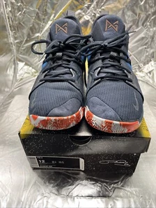 Nike ZOOM Paul George (PG) 2 Home OKC - AJ2039-400 Colorways Men's SIZE 12 - Picture 1 of 14