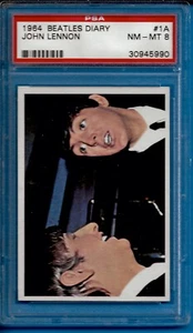 1964 Beatles Diary #1a John Lennon Psa 8	 - Picture 1 of 2