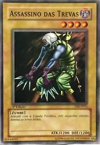 Yugioh Dark Assailant DIK-P015 1st Edition Assassino Das Trevas - Picture 1 of 1