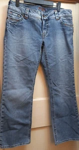 Silver Jeans Santorini Designed In Canada Size 31 Stoned Washed Blue Jeans - Picture 1 of 4