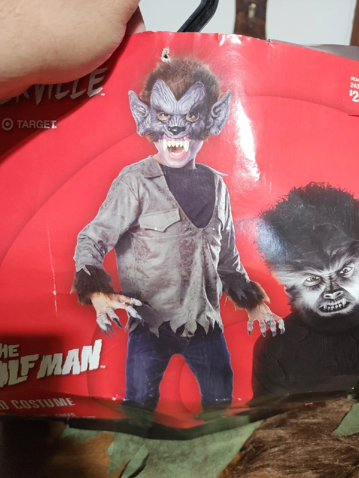 XX 640461 The Wolf Man Werewolf Costume Boys Rubies - Image 1 of 1