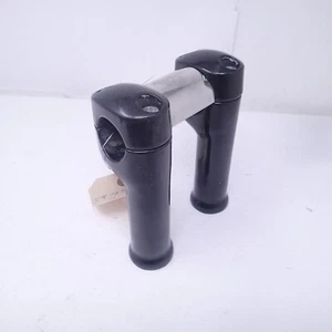 HARLEY-DAVIDSON DYNA BLACK HANDLEBAR RISER TOP CLAMP 59783-08 56898-08 - Picture 1 of 10