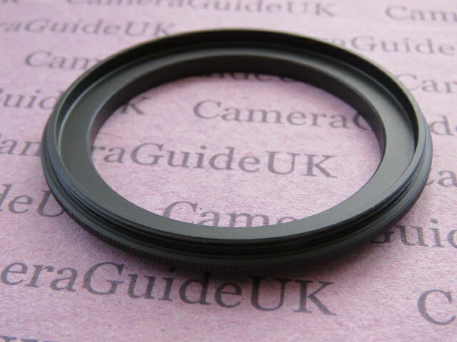 52-62mm 62-52 mm Male to Male Double Coupling Ring reverse macro Adapter 62-52mm - Image 1 of 2