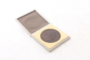 Old Medal DDR Honor Gift FDGB District Board Karl-Marx-City Case - Picture 1 of 9