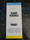 Valujet Airlines Timetable Schedule June 12 1997