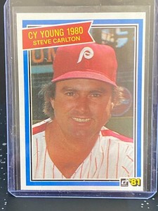 1981 Donruss - #481 Steve Carlton
