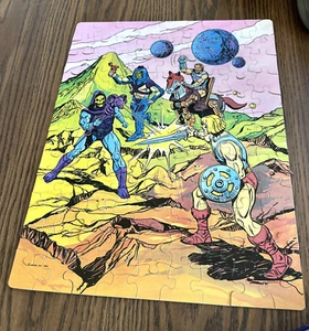 He-Man Masters of the Universe 100+ Piece Jigsaw Puzzle 1984 Fearless Foes - Picture 1 of 4